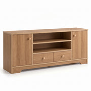 Rack tv 2 niveles Memphis wood