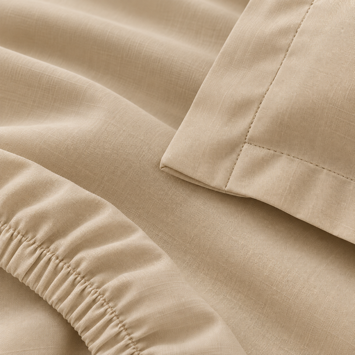 Sábanas Karsten 200 Hilos Tom Beige Suaves
