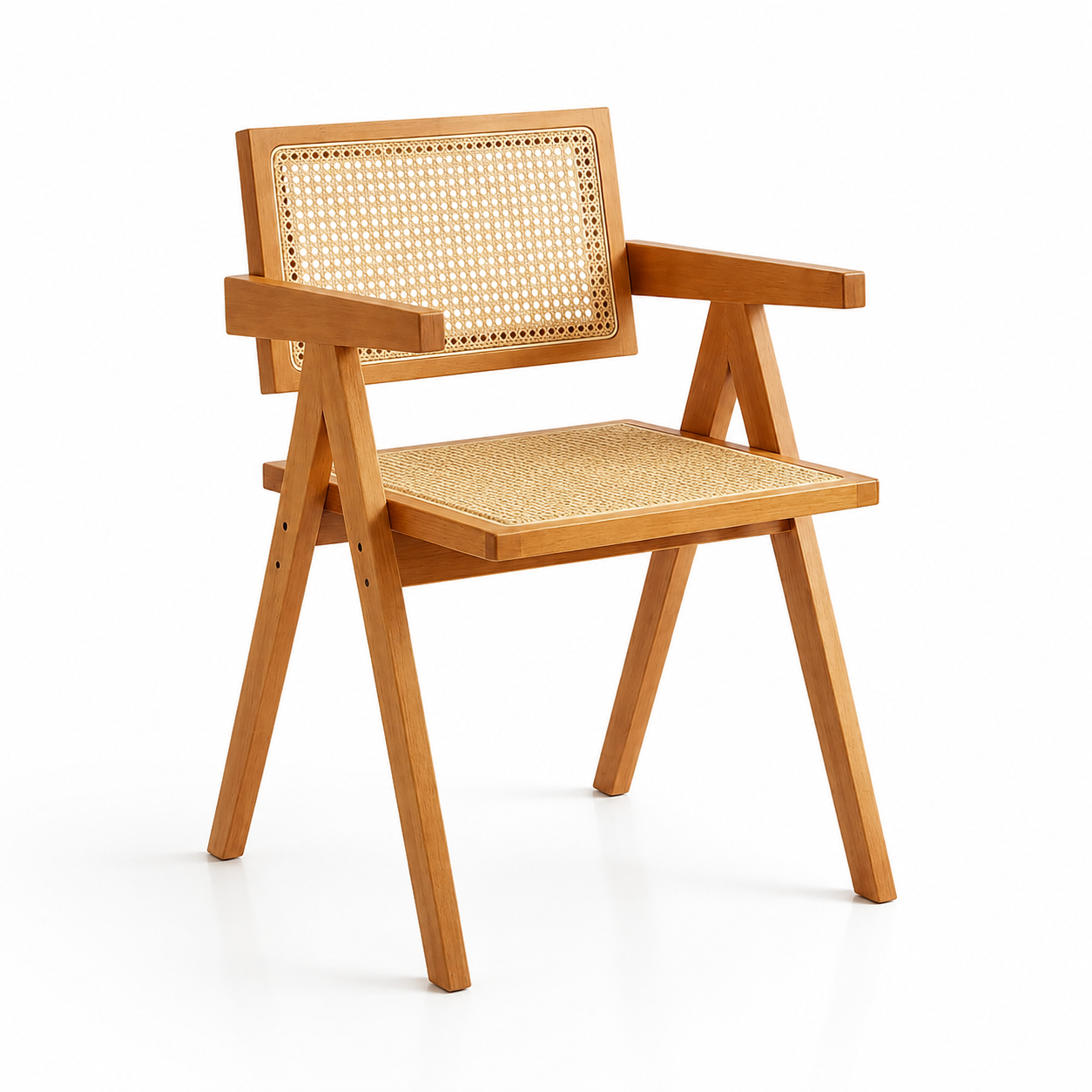 Silla Chandigarh Madera Rattan