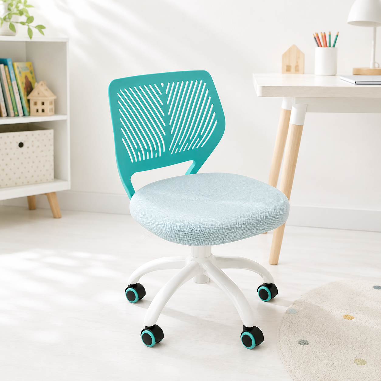Silla de oficina para niños ajustable