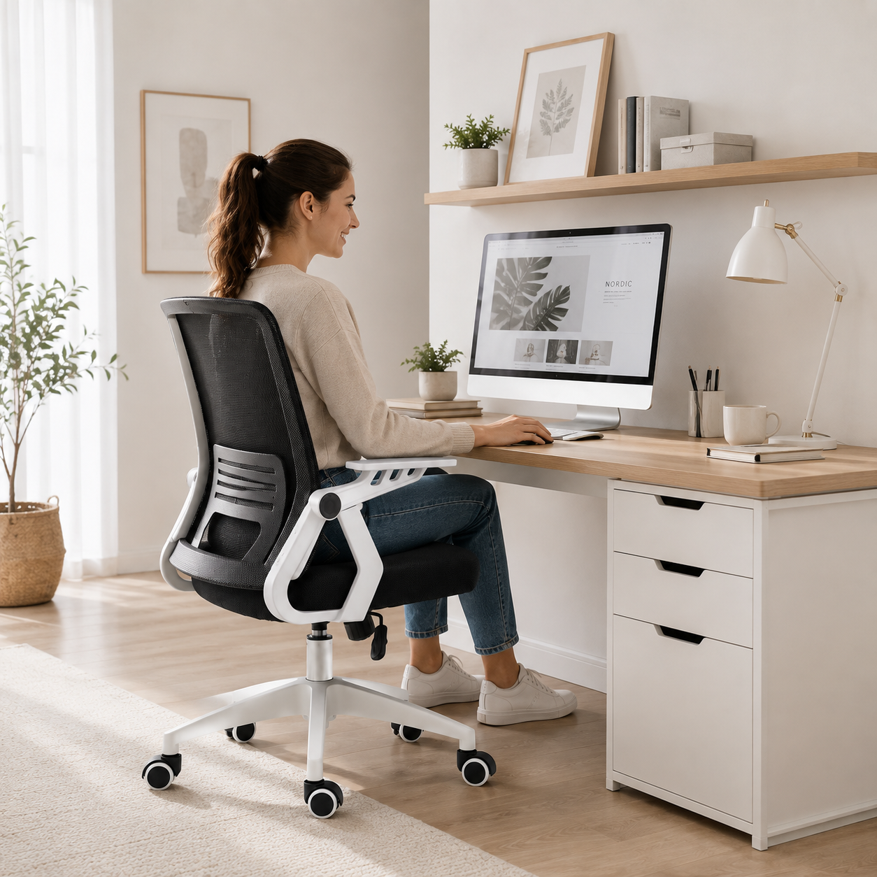 Silla Ergo Reforzada Office 07