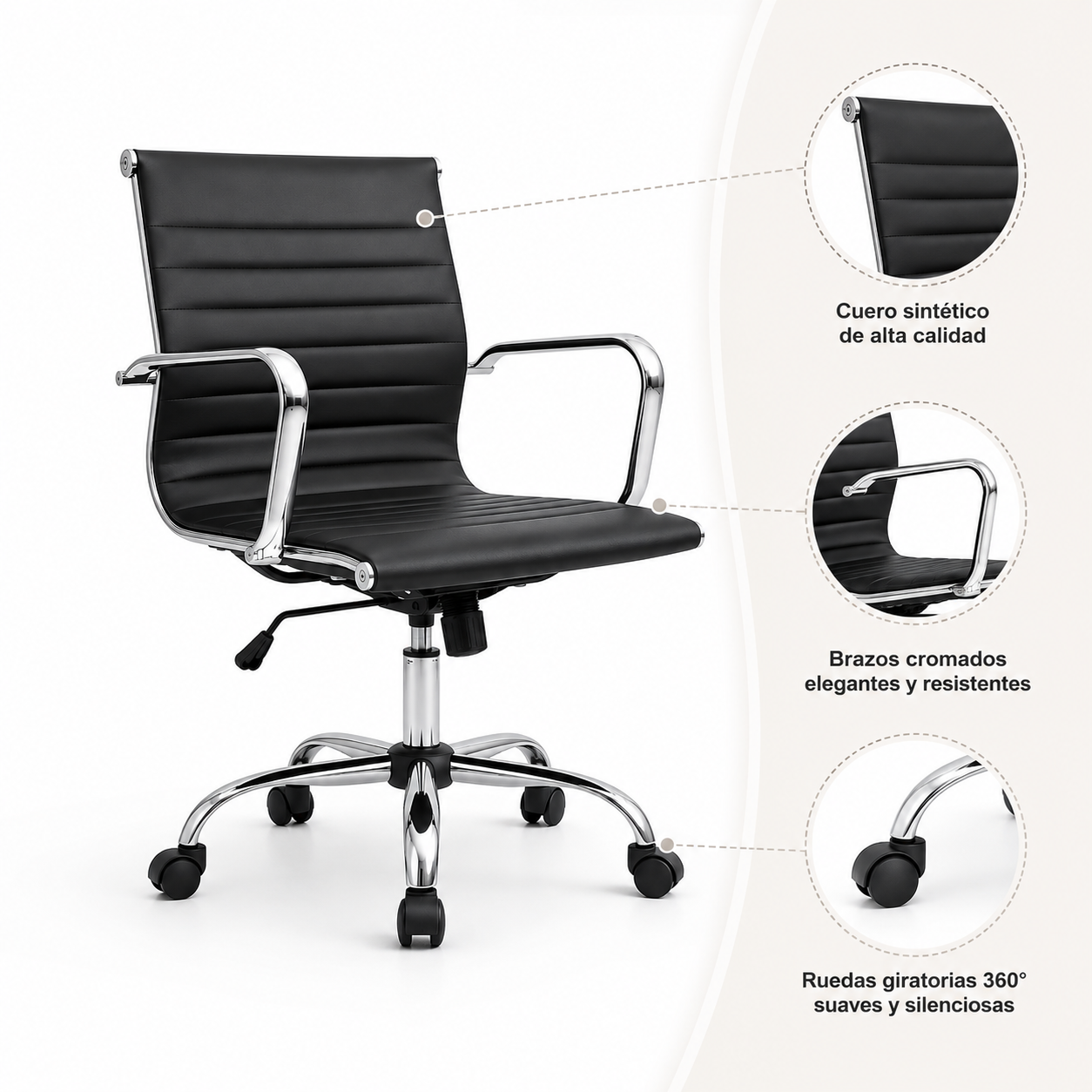 Silla Gerencial Ergonomica Baja