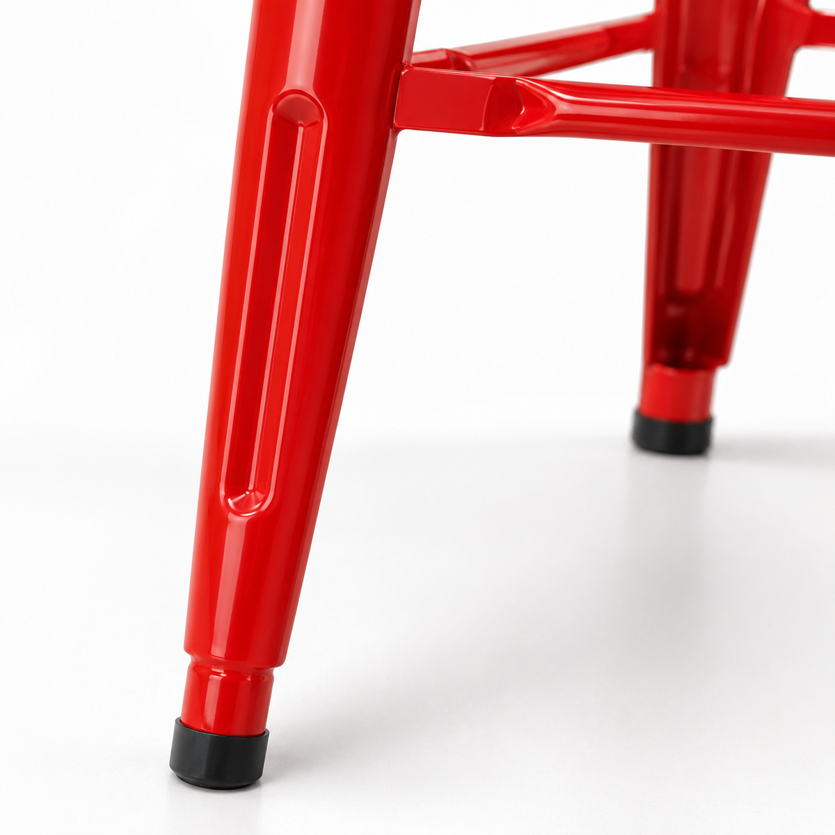Taburete 77 cms Rojo