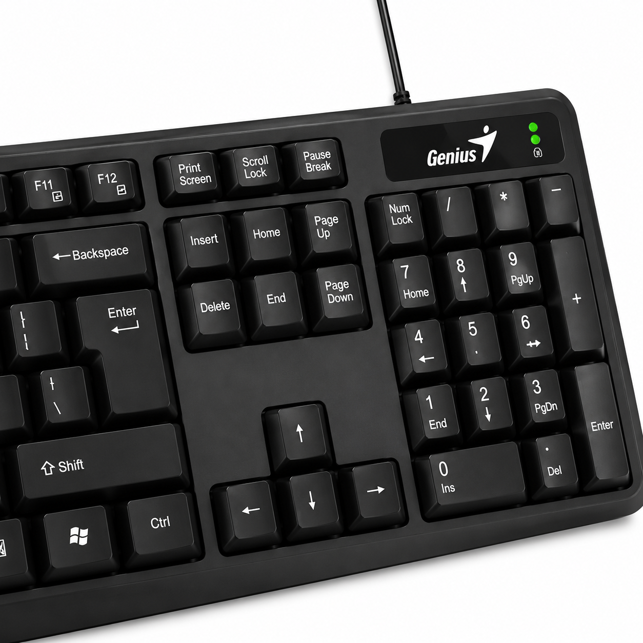 Teclado Genius KB-117 Copilot USB Negro