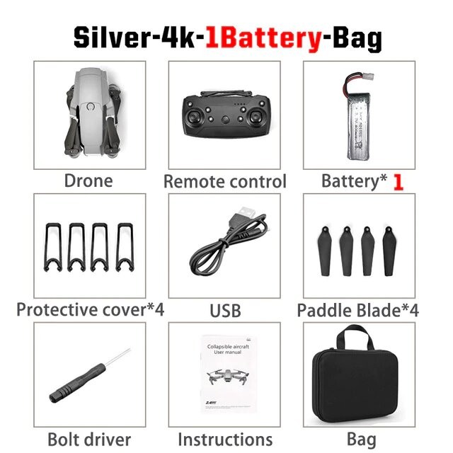Sliver 4K 1B Bag