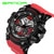 red black